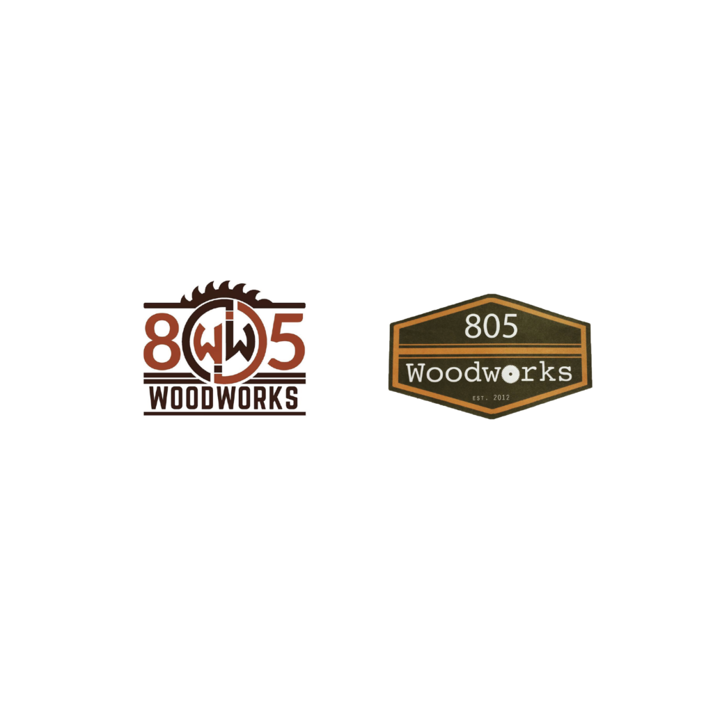 805 Woodworks Logo Think